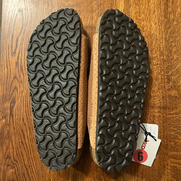 NWT Birkenstock Arizona perforated suede strap sandals - Picture 2 of 5